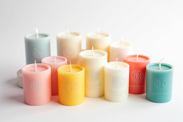 Custom Personalized Candle Design LuntiCraft
