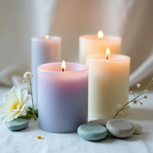 Mindfulness Wellness Meditation Candles