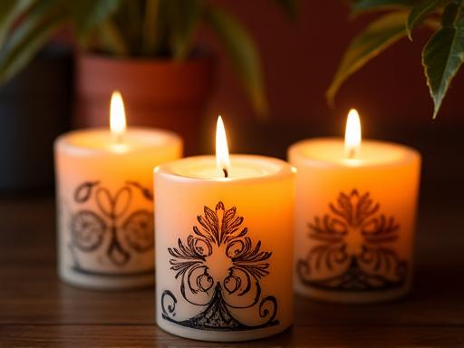 Vintage Filipino Traditional Candles